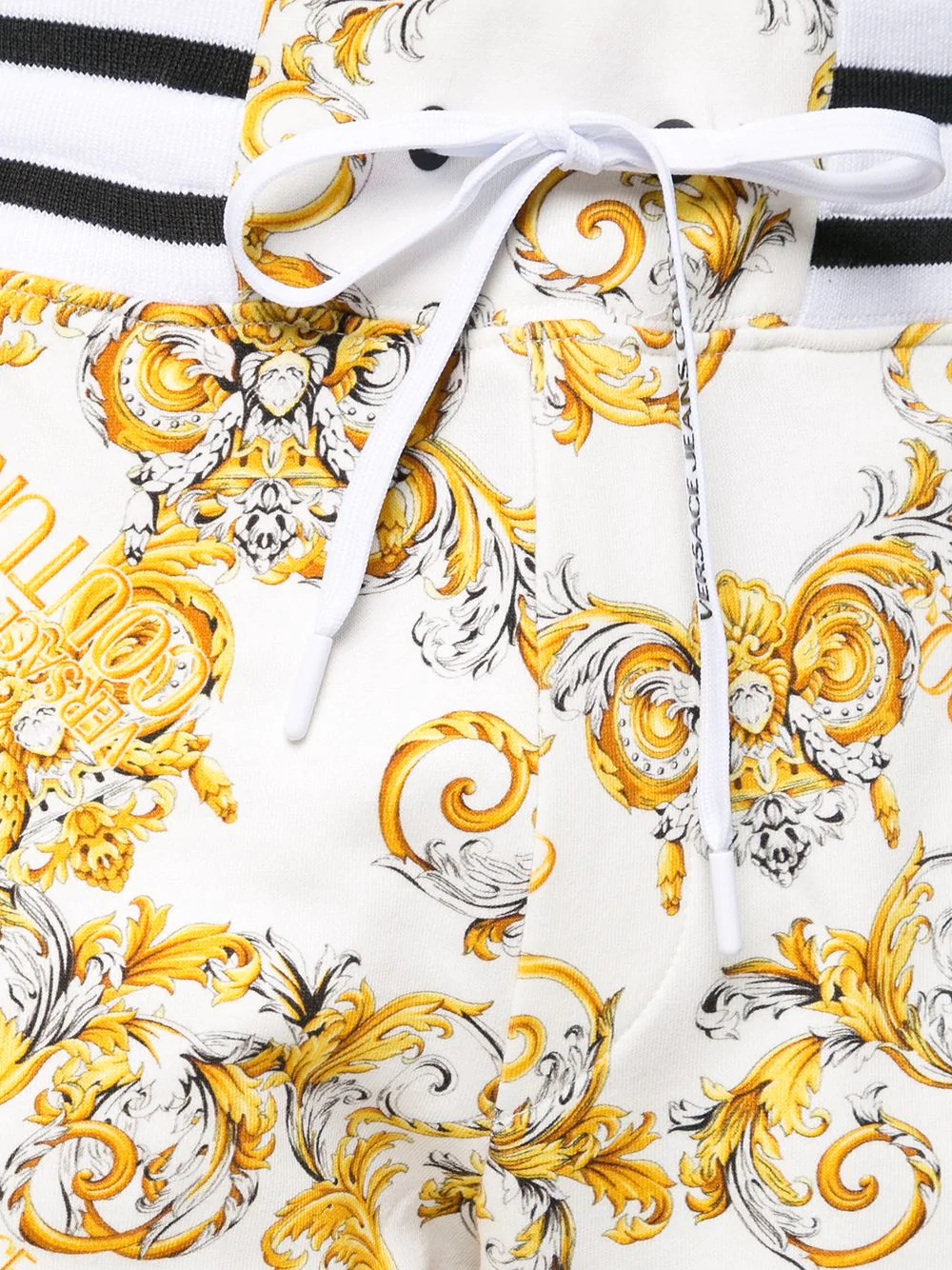 logo baroque-print track pants - 5