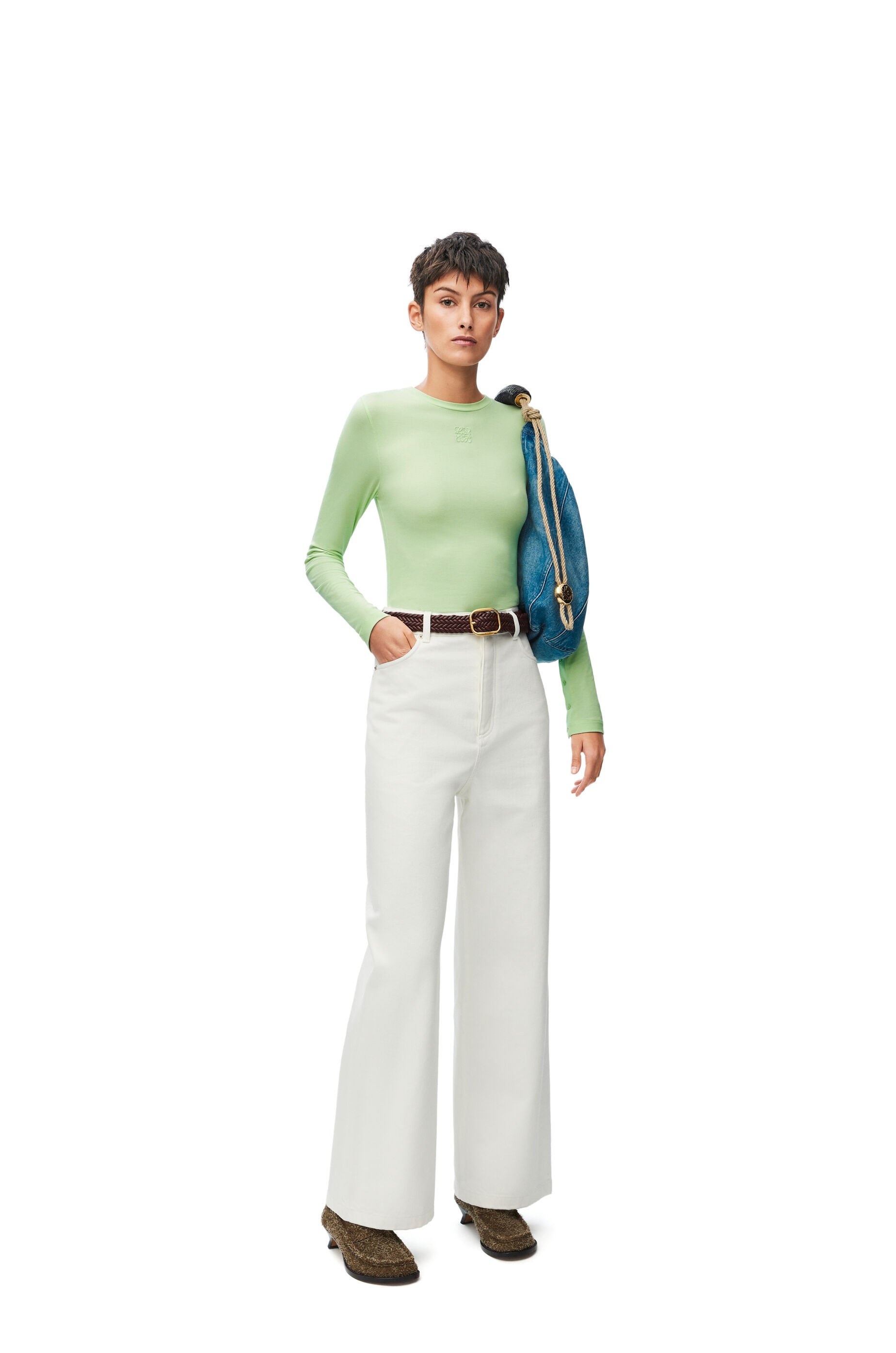 Long sleeve top in modal - 2