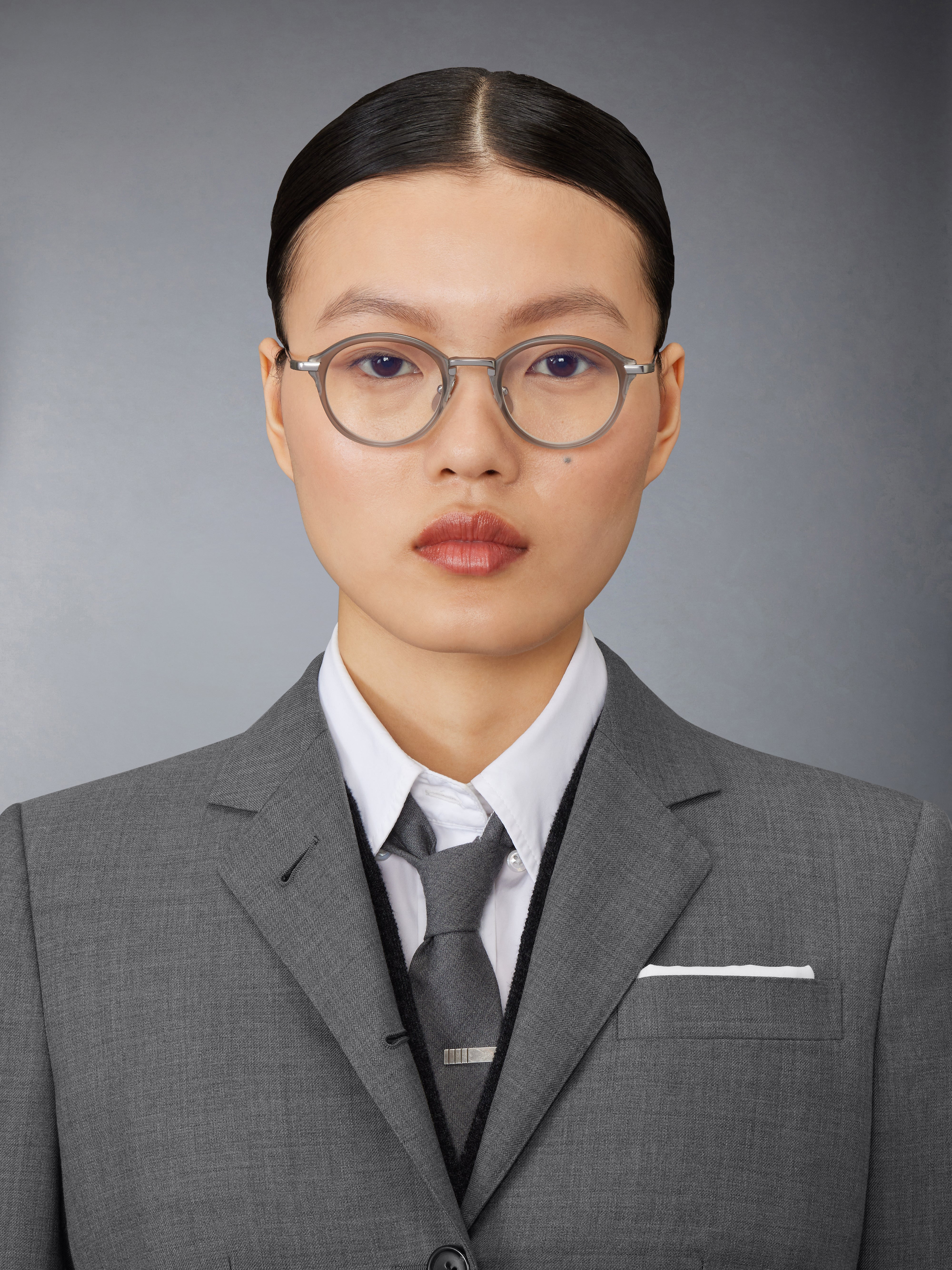 Acetate And Titanium Round Eyeglasses - 2