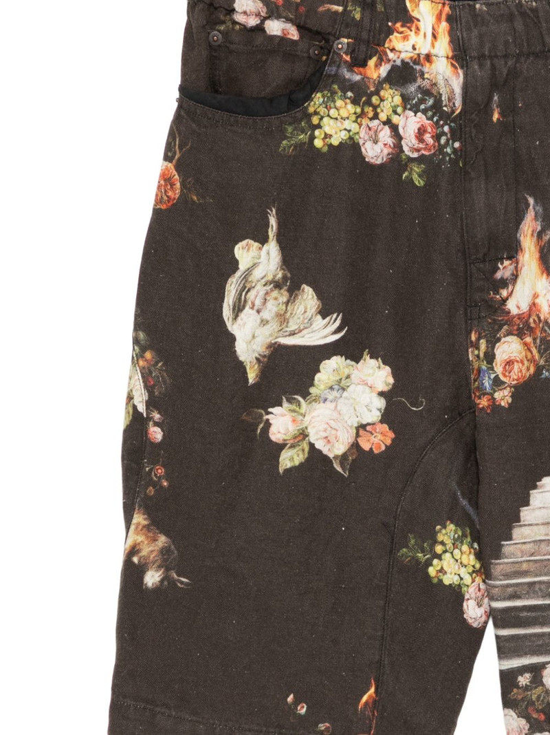 floral print shorts 3