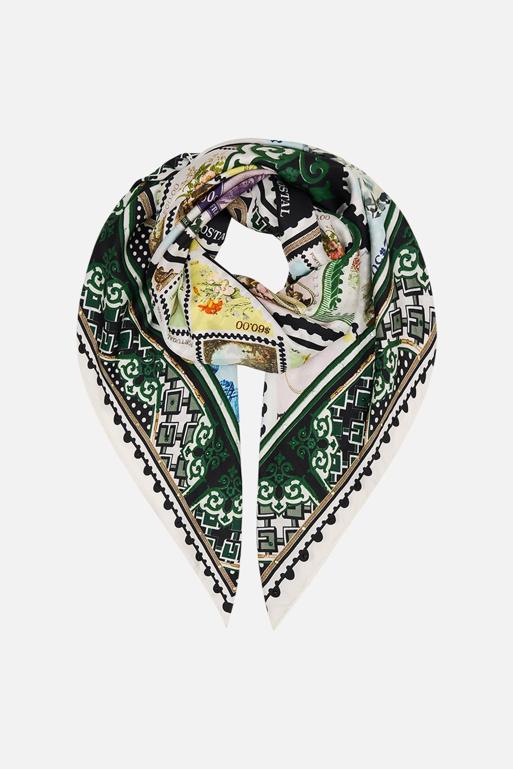 LARGE SQUARE SCARF - 1