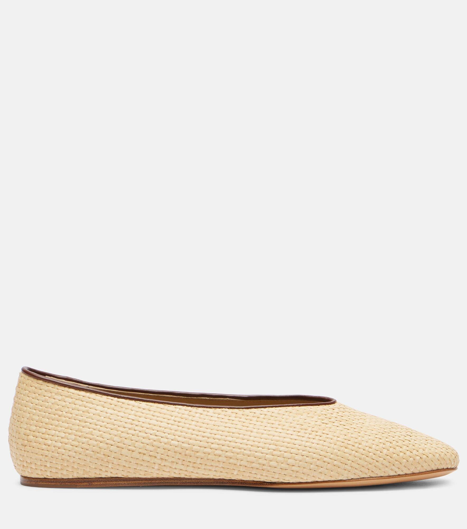 Regency raffia ballet flats - 4