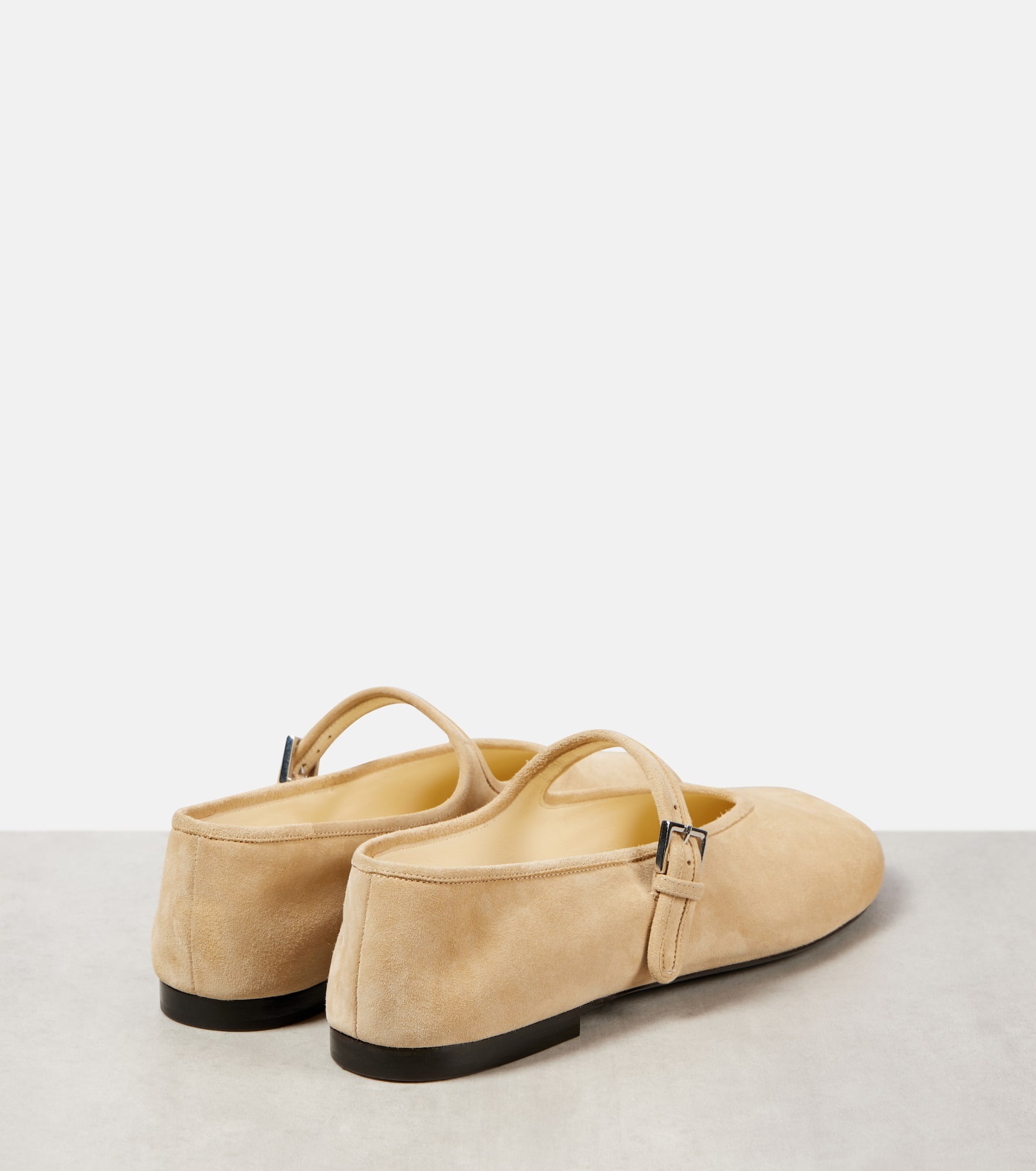 Suede Mary Jane flats - 2