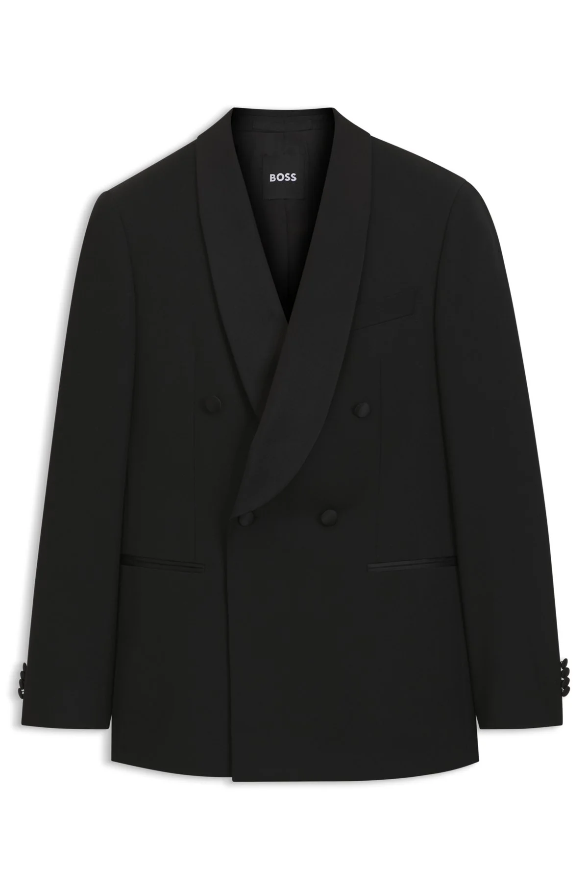 SLIM-FIT BLAZER CRAFTED FROM ITALIAN VIRGIN WOOL - 1