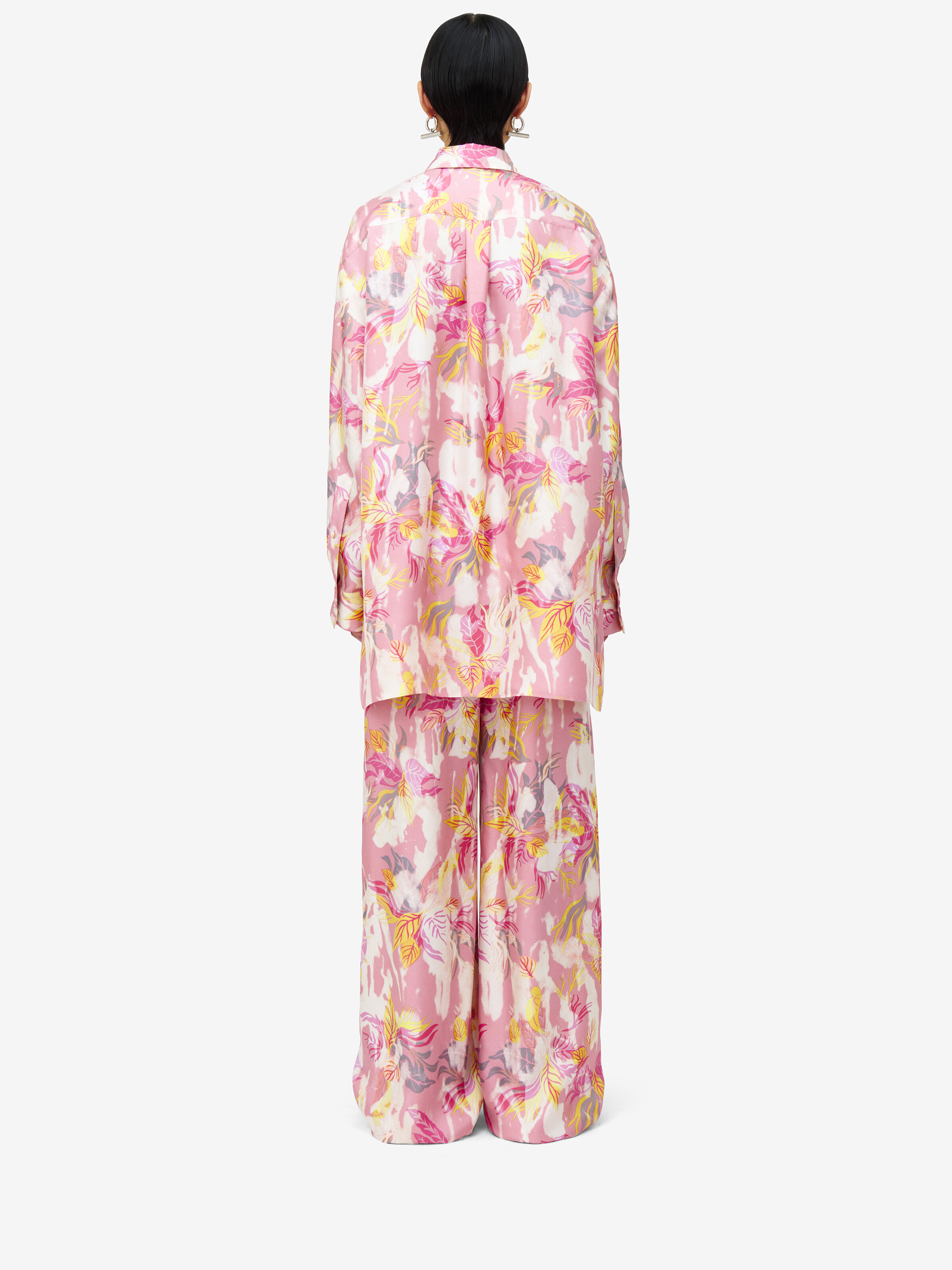 Floral Pyjama Shirt - 5