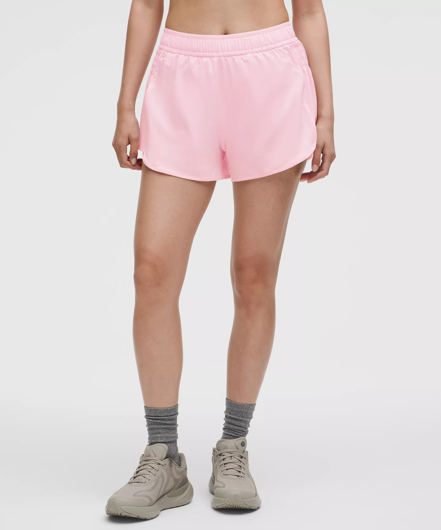 Ruched-Side High-Rise Short 3" - 2
