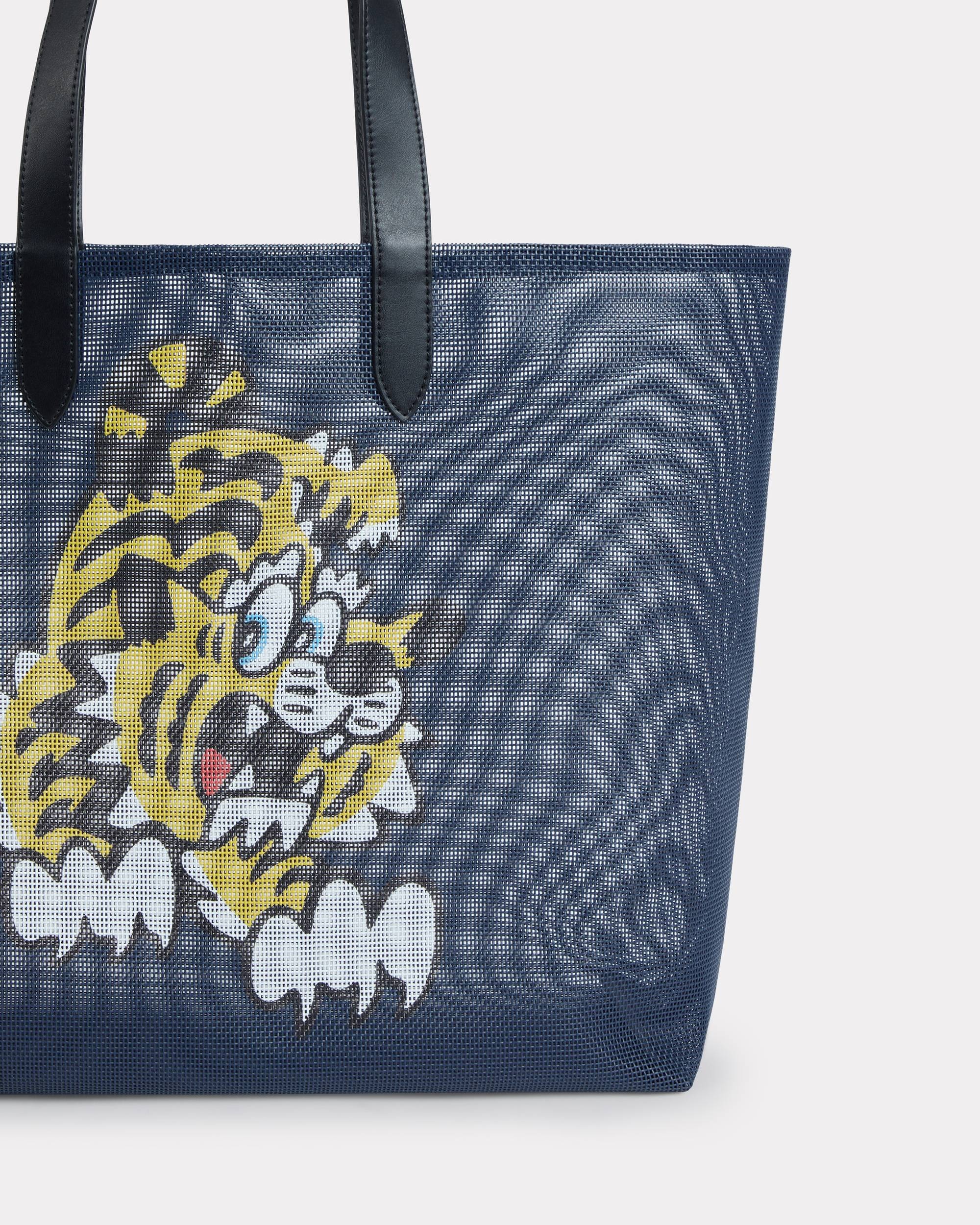 'KENZO Play' large totebag in mesh - 3