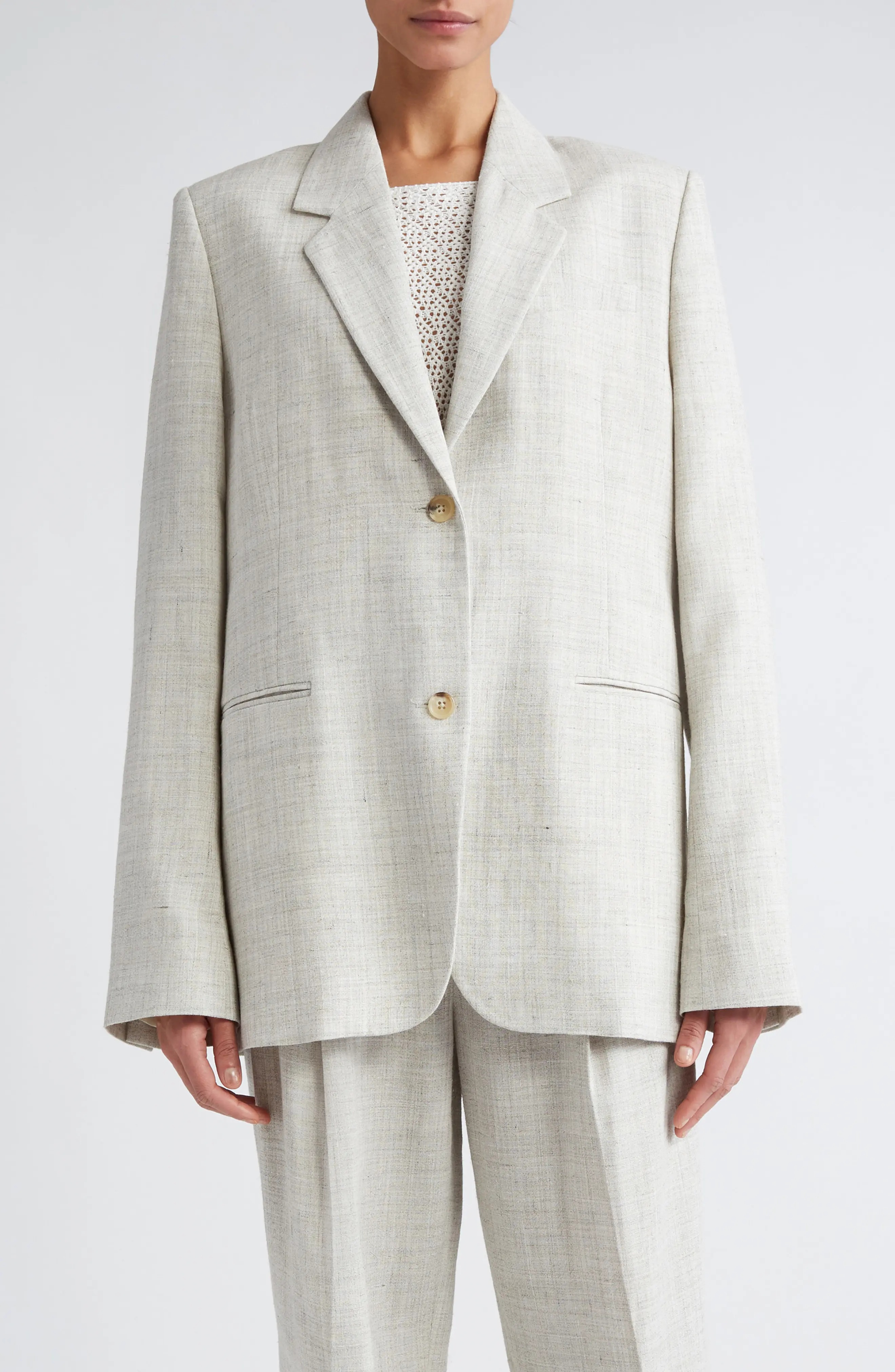 Tailored Suit Jacket - 1