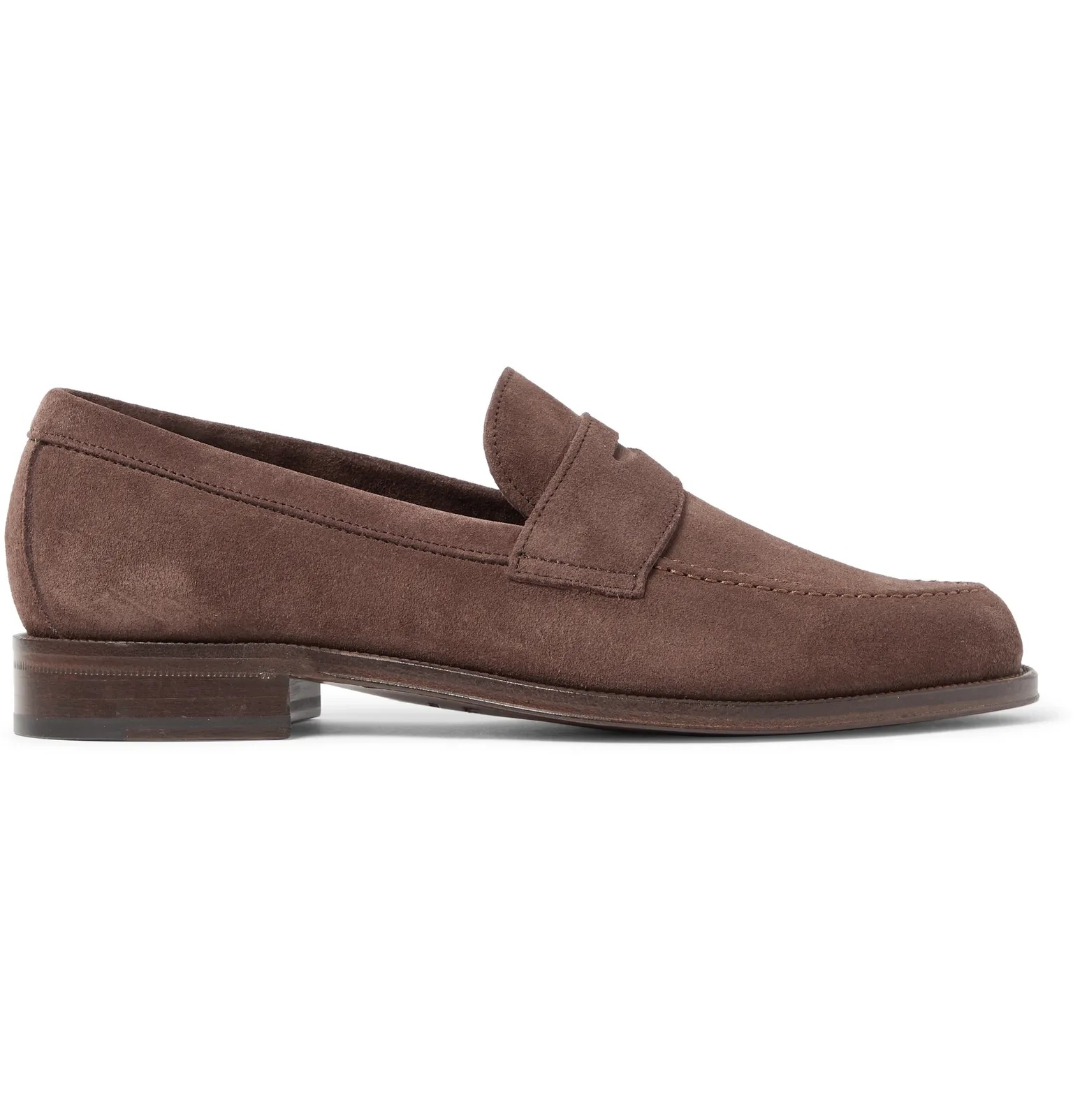 Lowry Suede Penny Loafers - 1