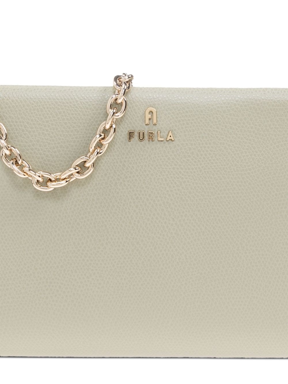 chain-strap leather bag - 6