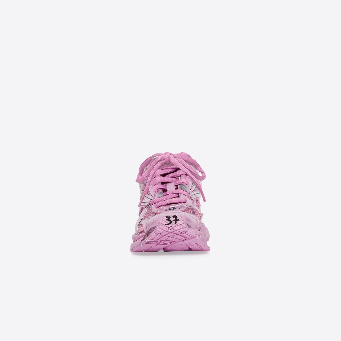 Women's Runner Sneaker in Pink - 3