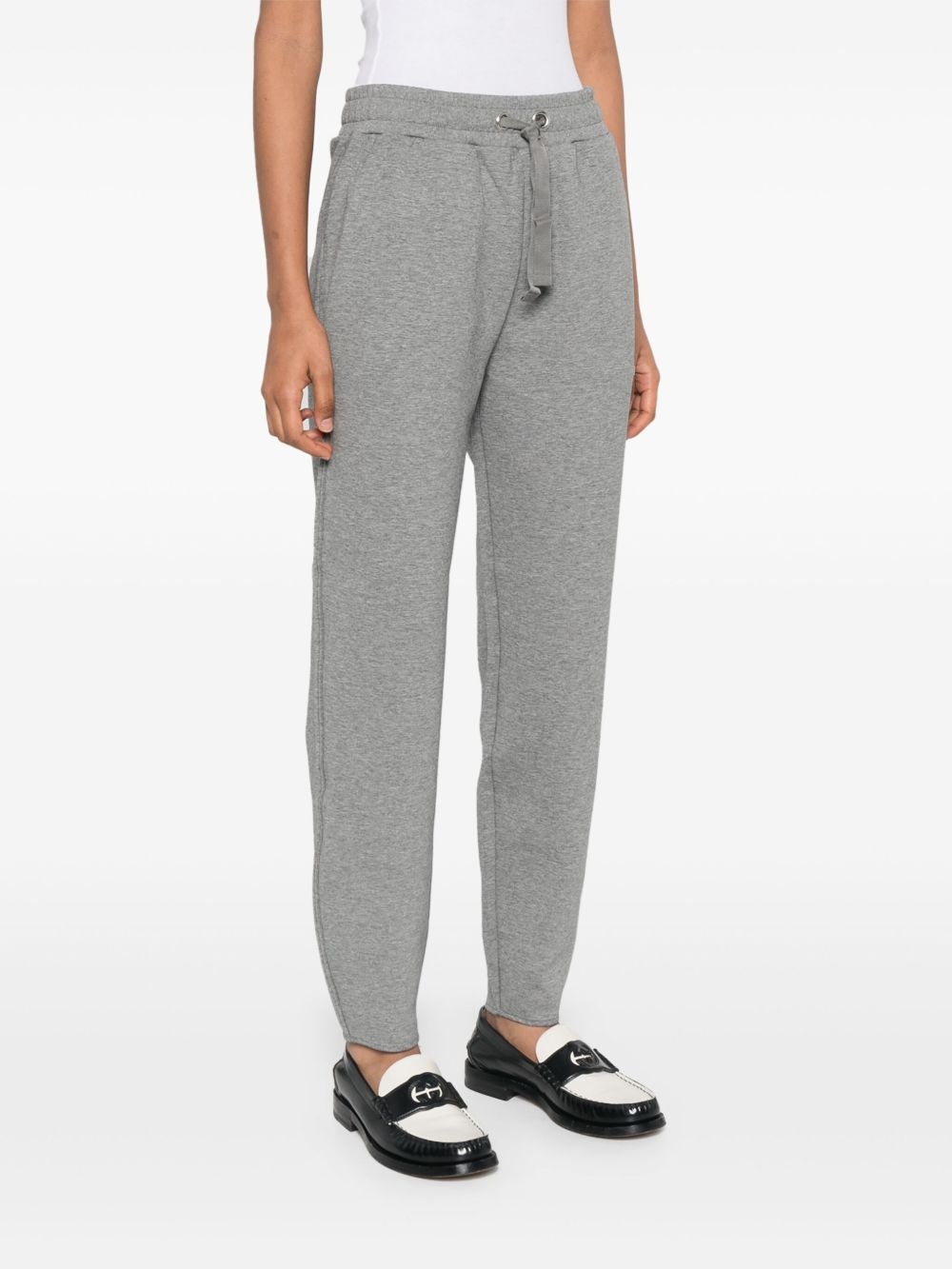 mélange track pants - 3
