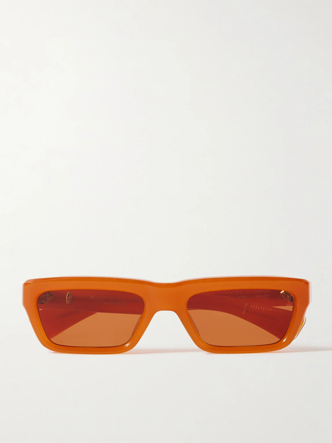 Rush Rectangular-Frame Acetate Sunglasses - 1