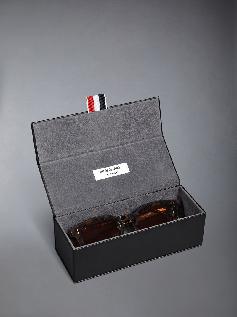 TOKYO TORTOISE ACETATE RECTANGULAR SUNGLASSES 8