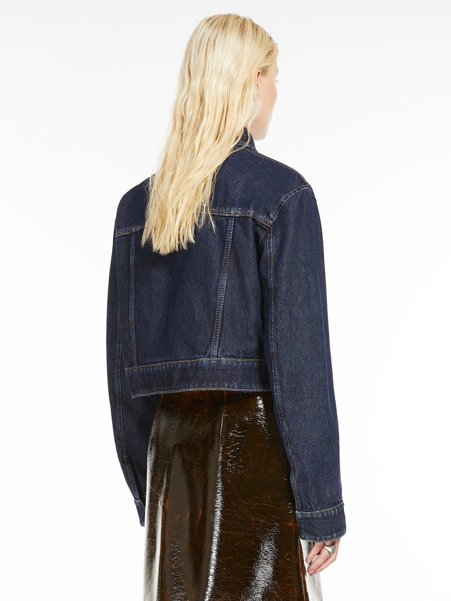 Sportmax BORMIO Short denim jacket | REVERSIBLE