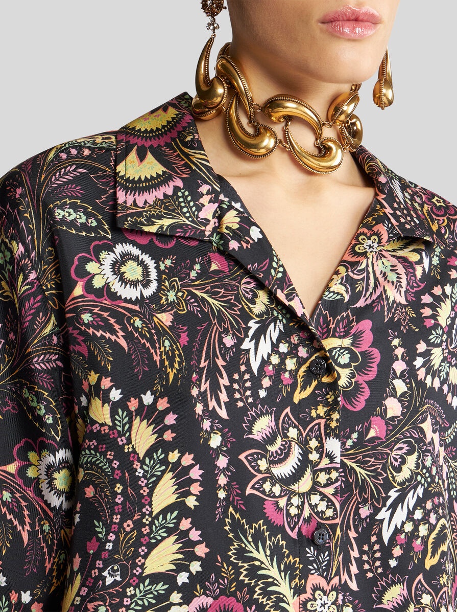 PRINTED TWILL SHIRT - 3