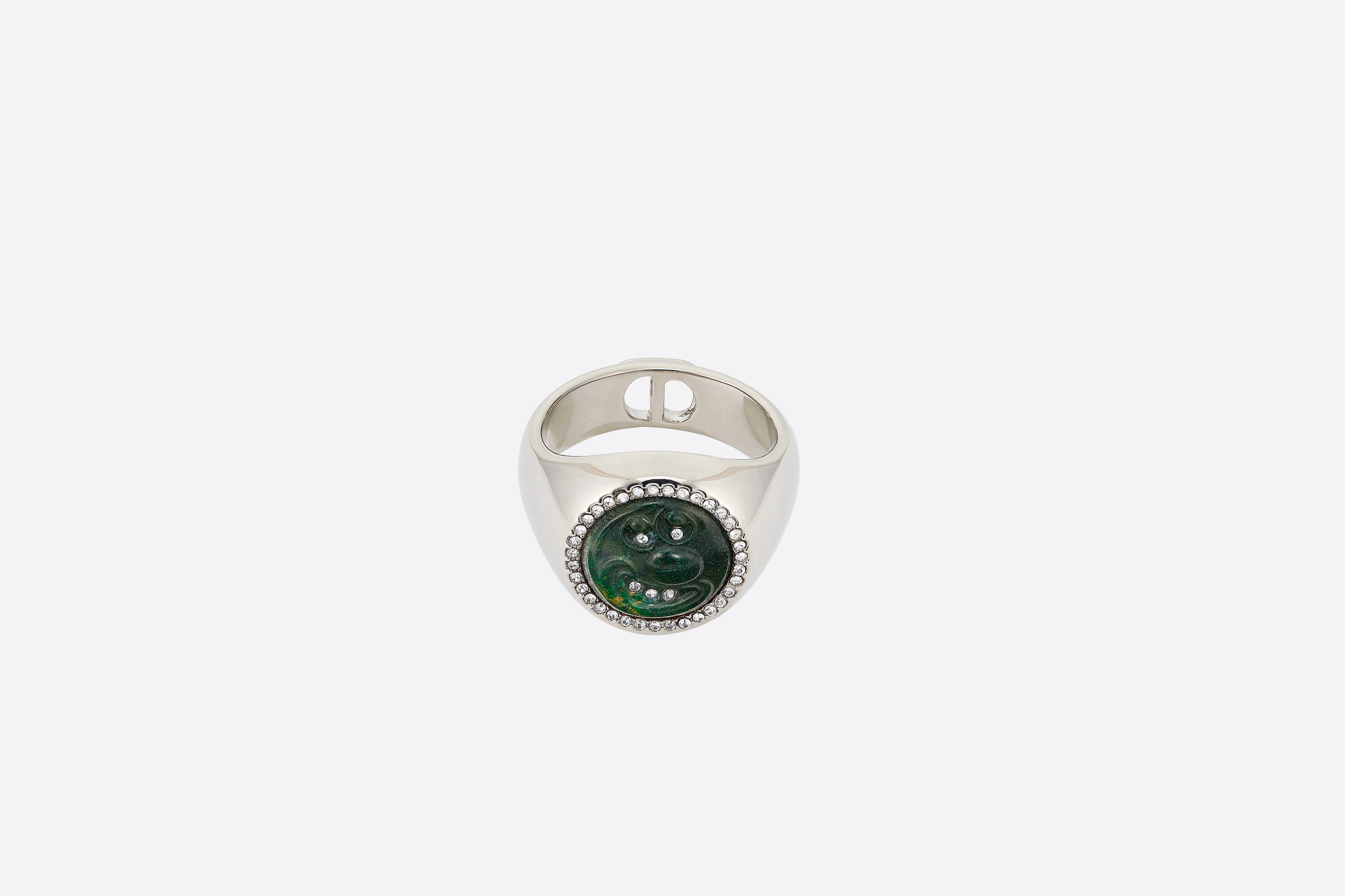 DIOR AND KENNY SCHARF Signet Ring - 3