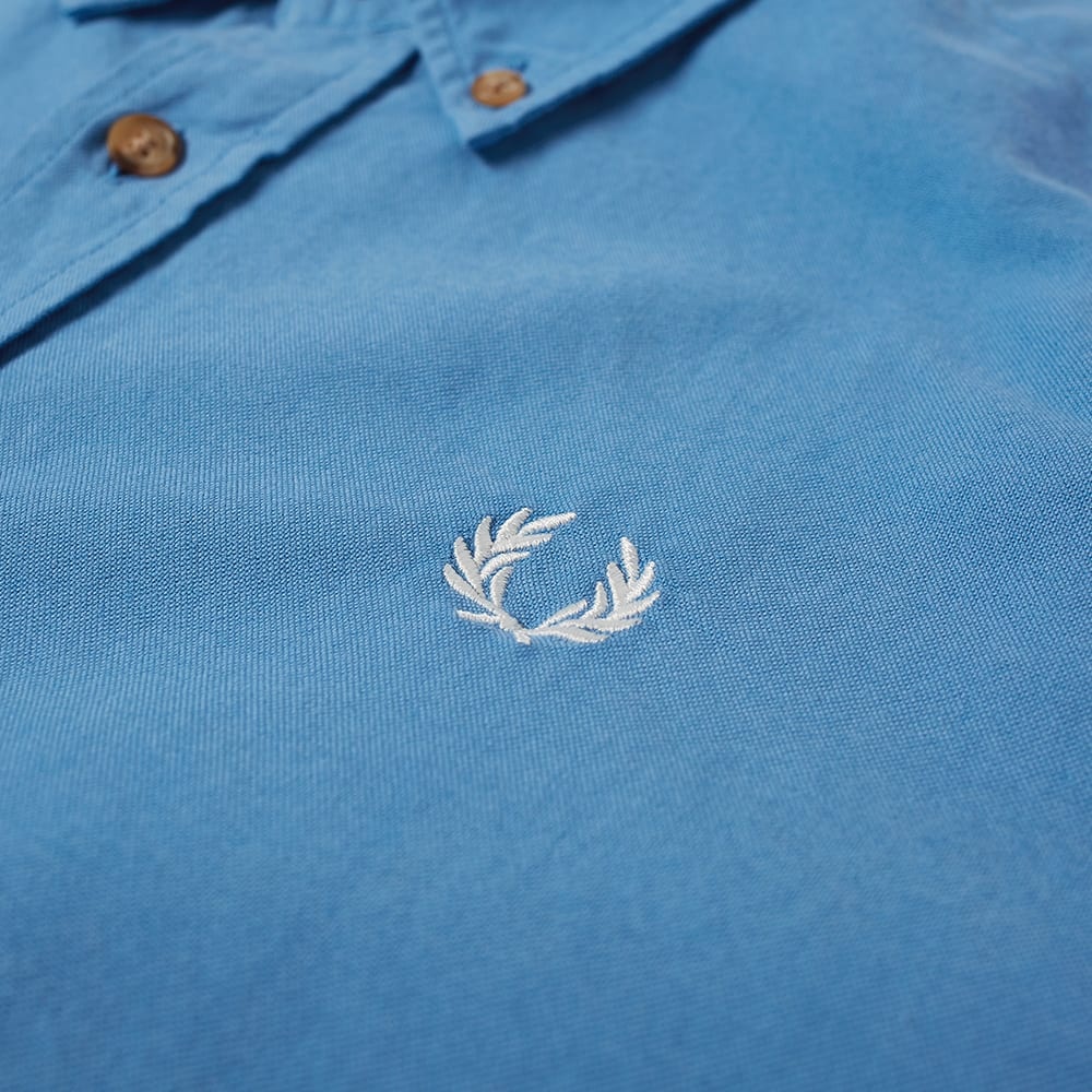 Fred Perry Authentic Short Sleeve Overdyed Shirt - 3