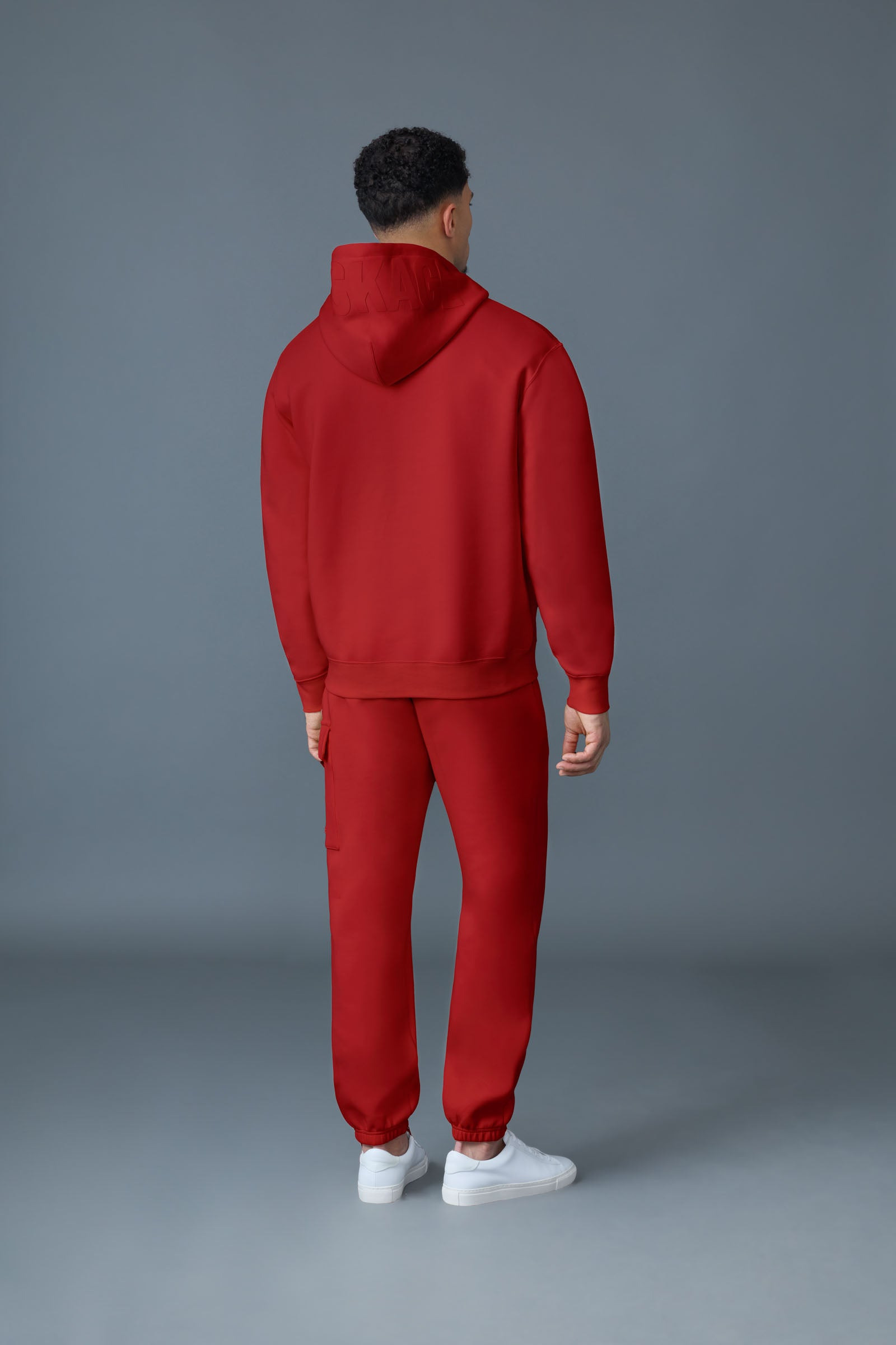 KOLTON Double-Face Jersey Logo Hoodie - 4