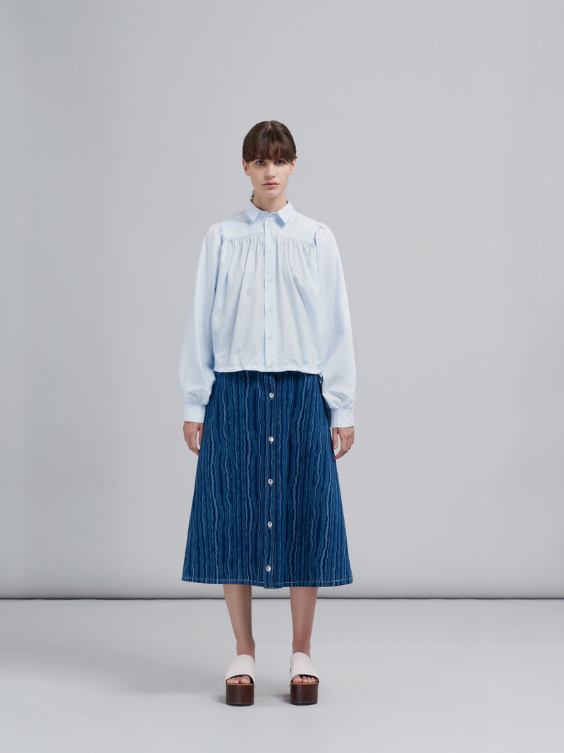 Marni DEGRADÉ DENIM SKIRT outlook