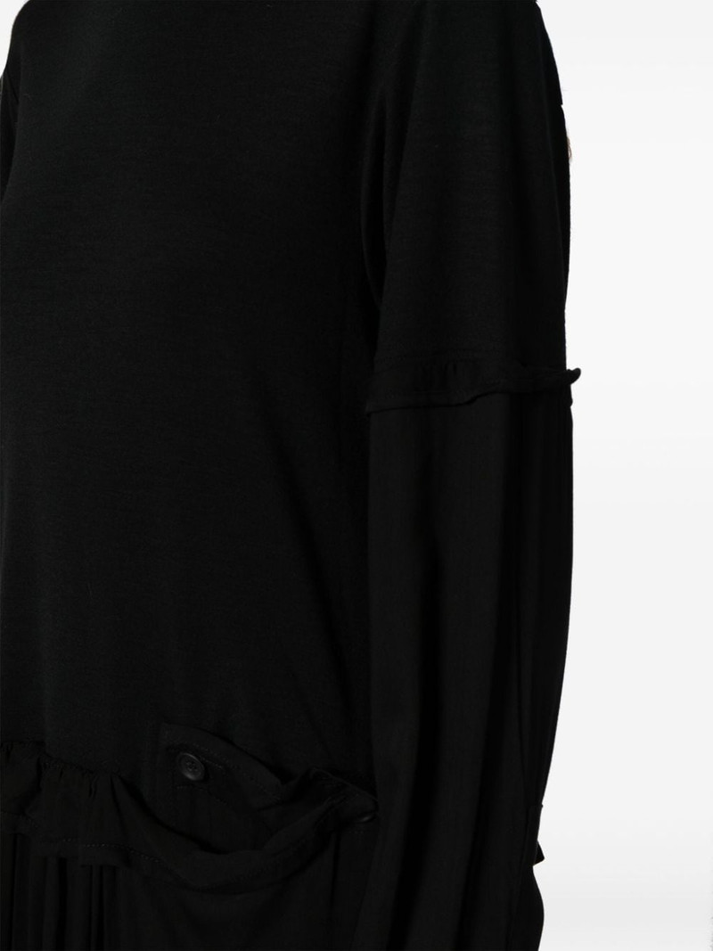 panelled tiered maxi dress 5