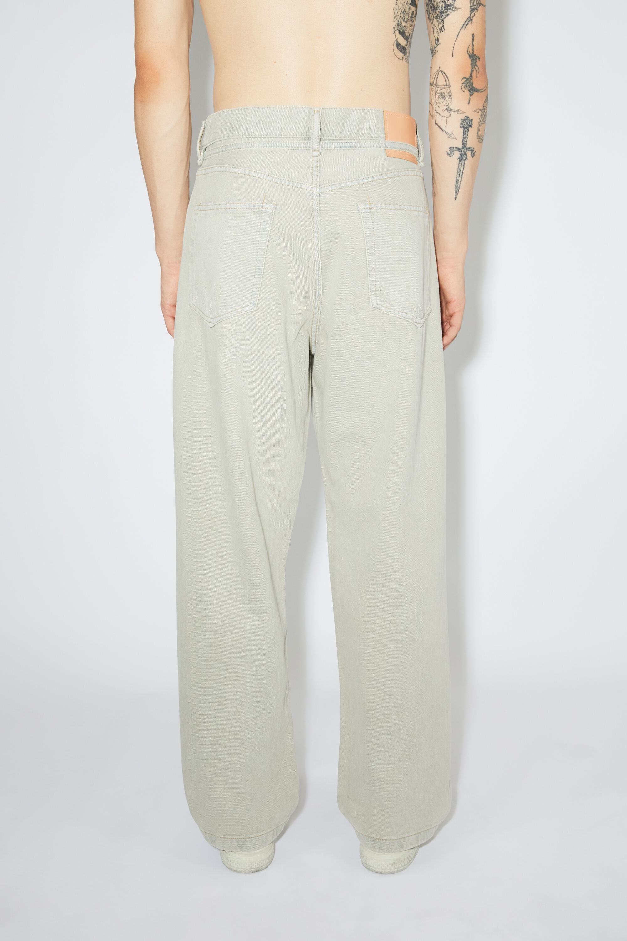 Loose fit jeans -1991 Toj - Grey/beige - 3