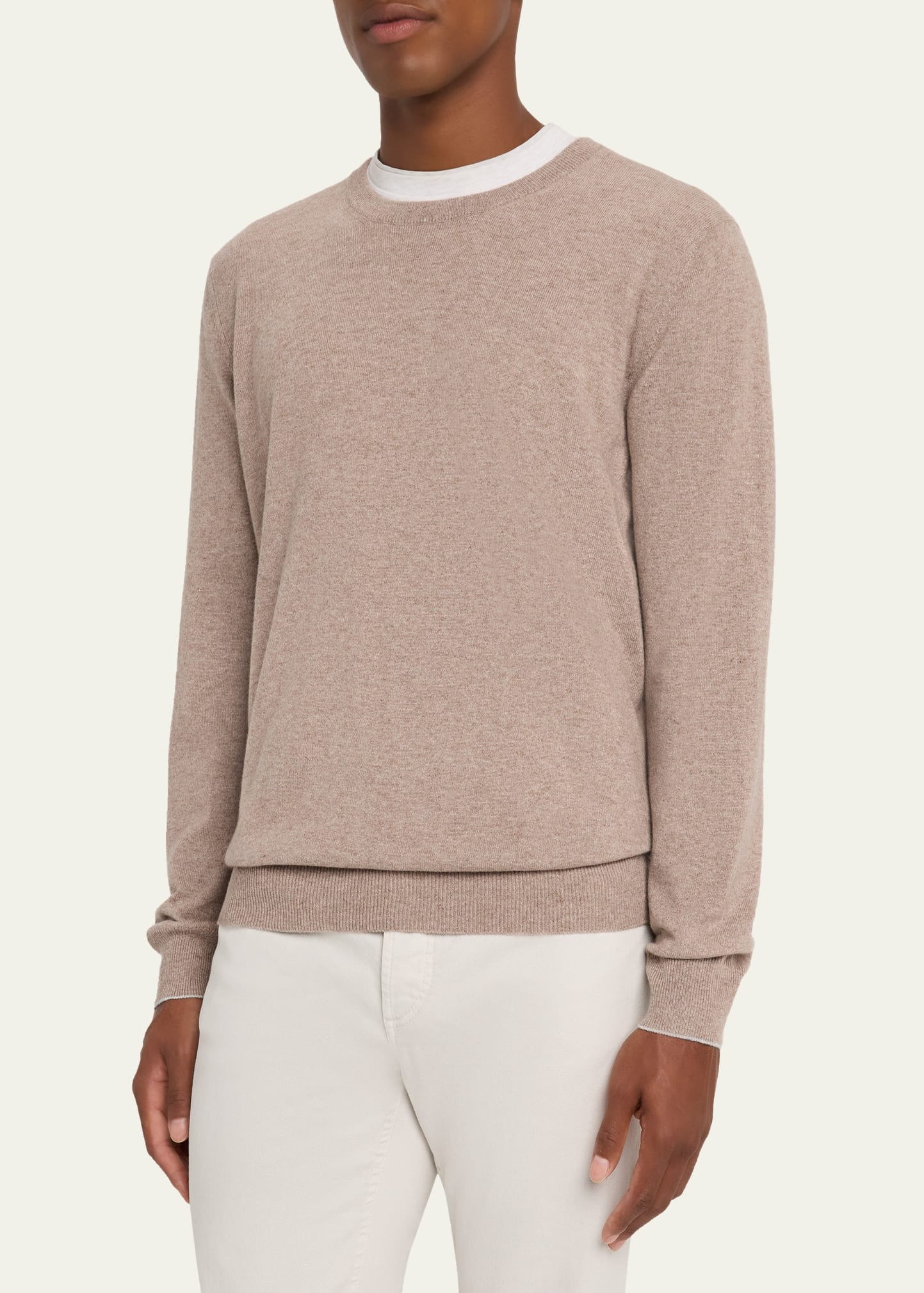 Men's Cashmere Crewneck Sweater - 4