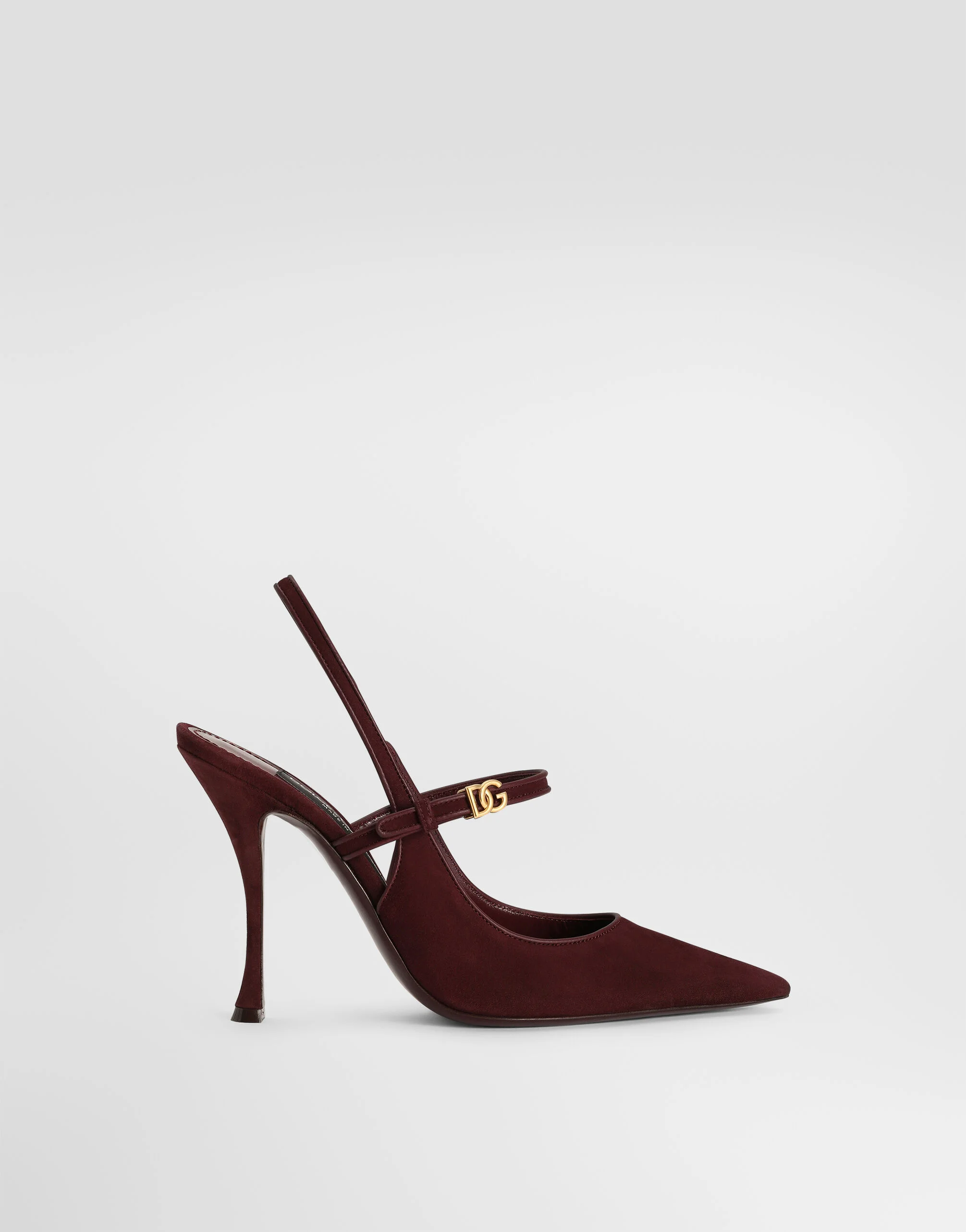 Suede slingback - 1