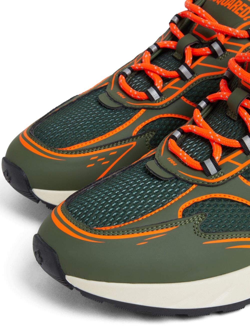 lace-up sneakers - 4