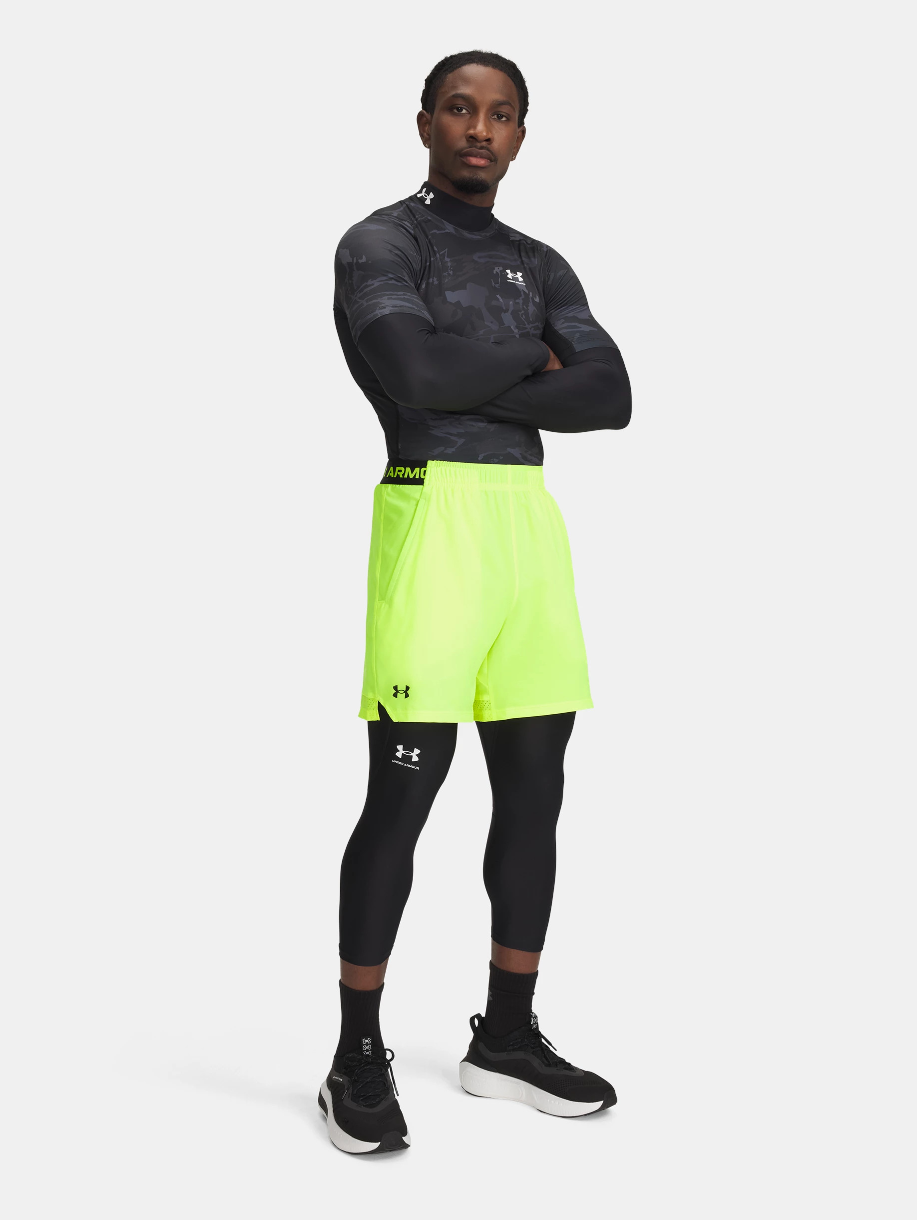 Men's HeatGear® OG Compression Mock Long Sleeve - 3