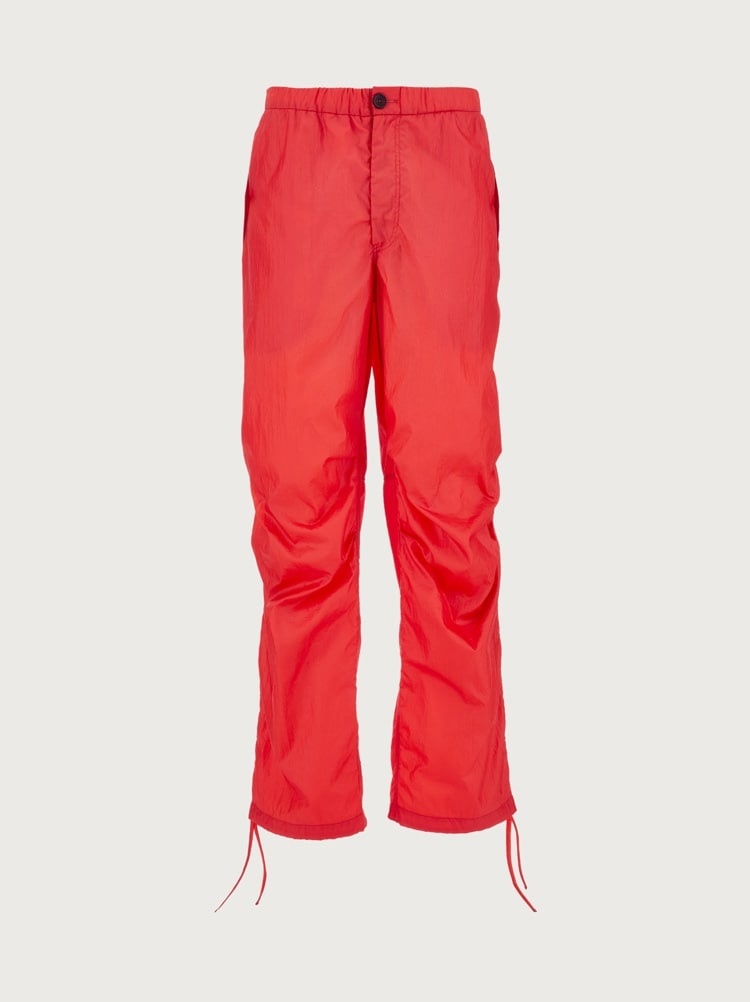 DRAWSTRING CARGO PANTS - 1