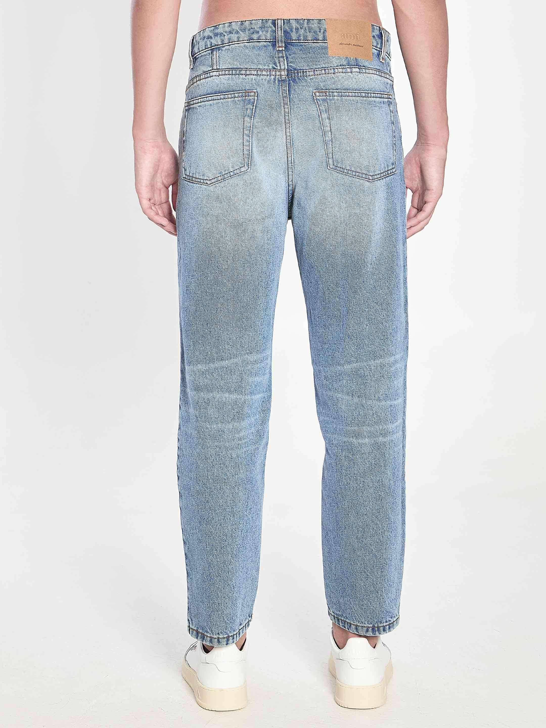 Ami Paris Men Tapered Fit Jeans - 4