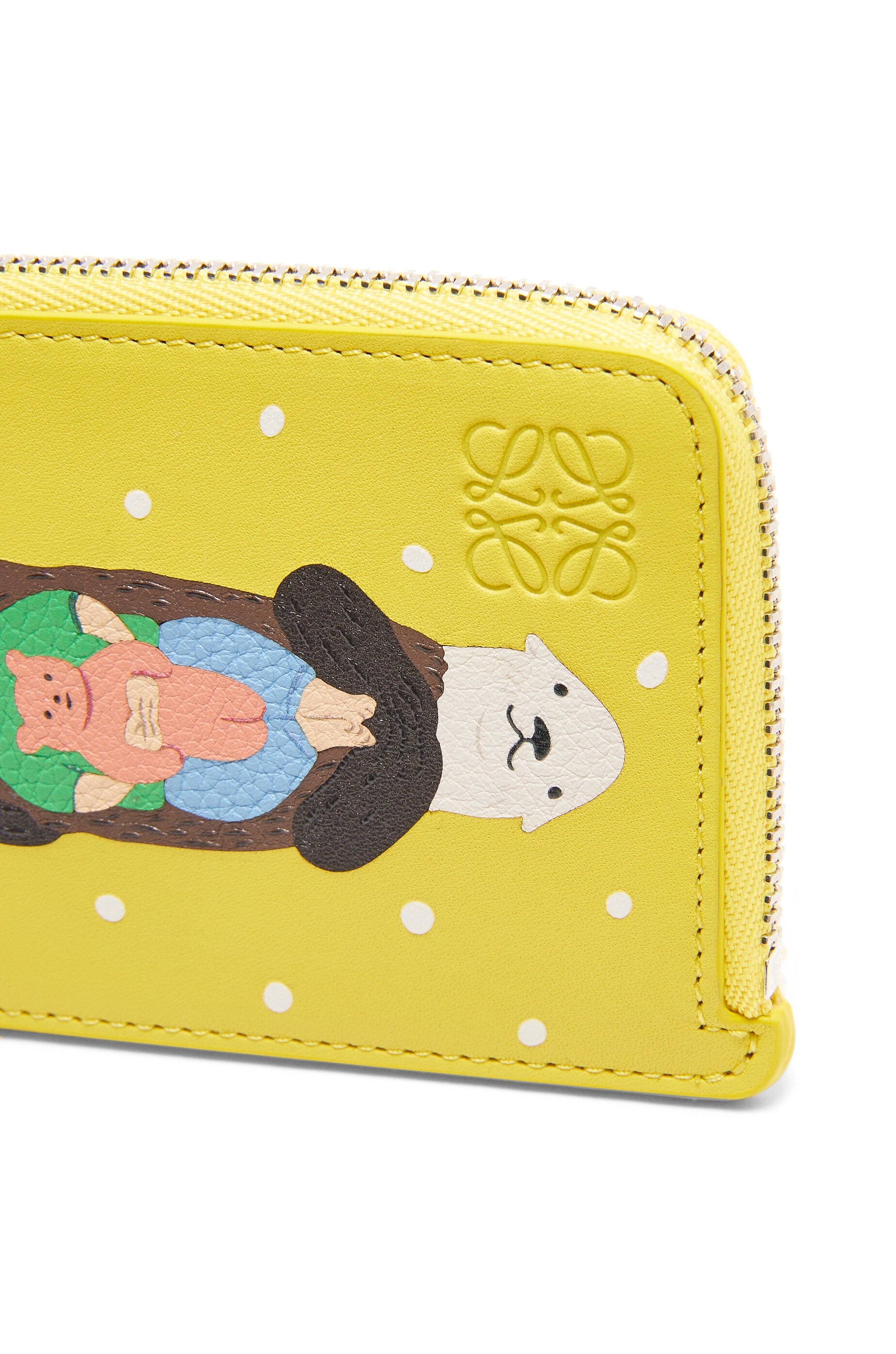 Otter coin cardholder in satin calfskin - 4