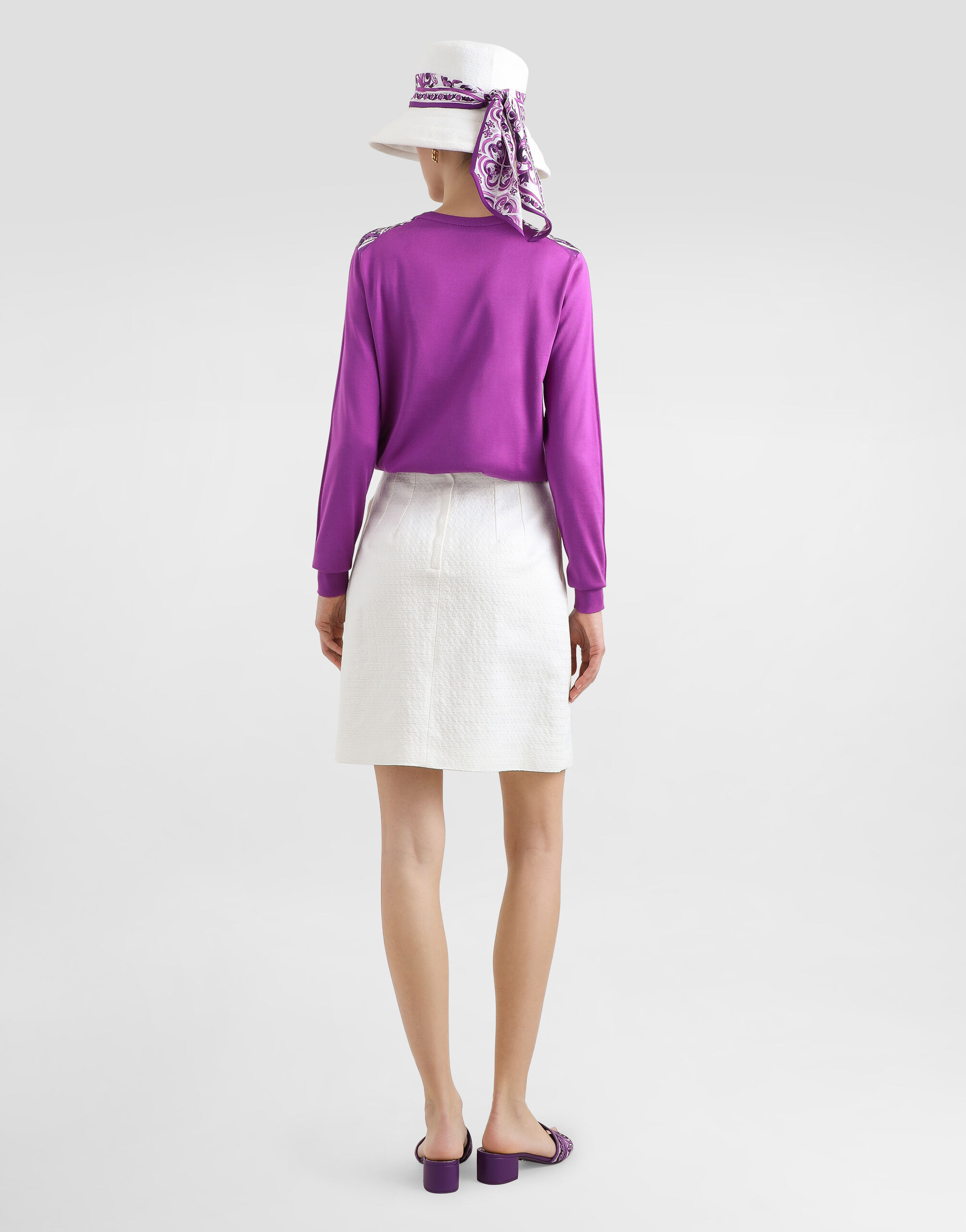 Stretch mat mini skirt - 3