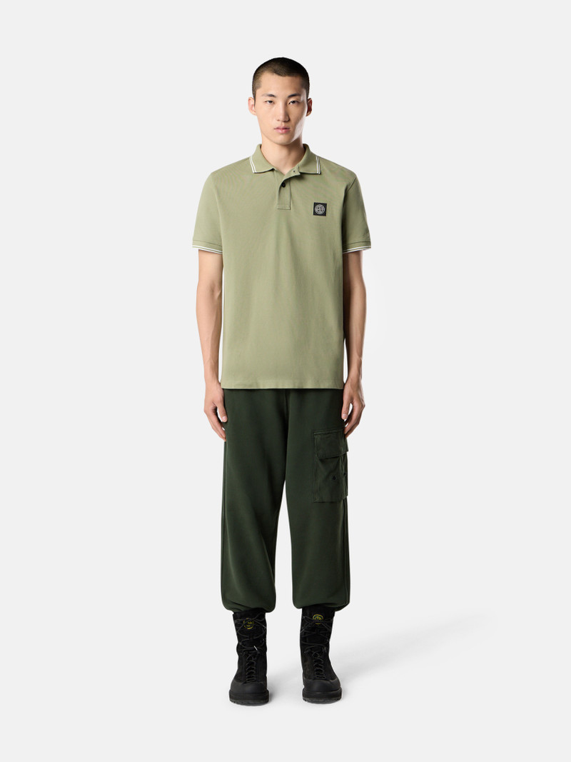 Stone Island 2200007 95% ORGANIC COTTON / 5% ELASTANE PIQUÉ outlook