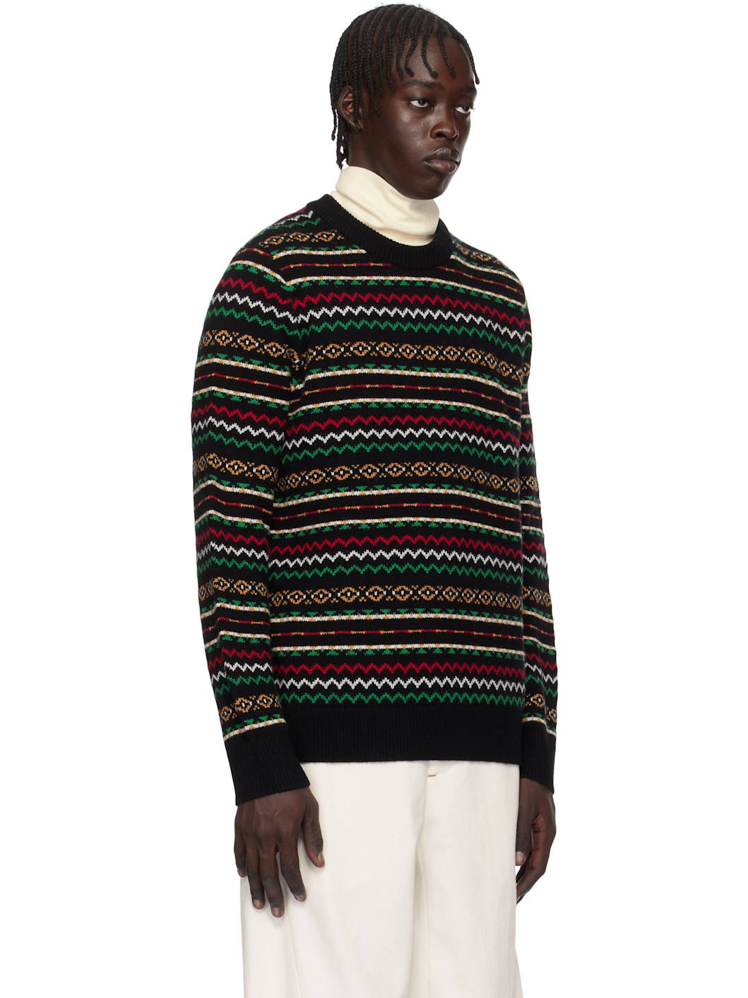 Black Lodge Crew Sweater - 2