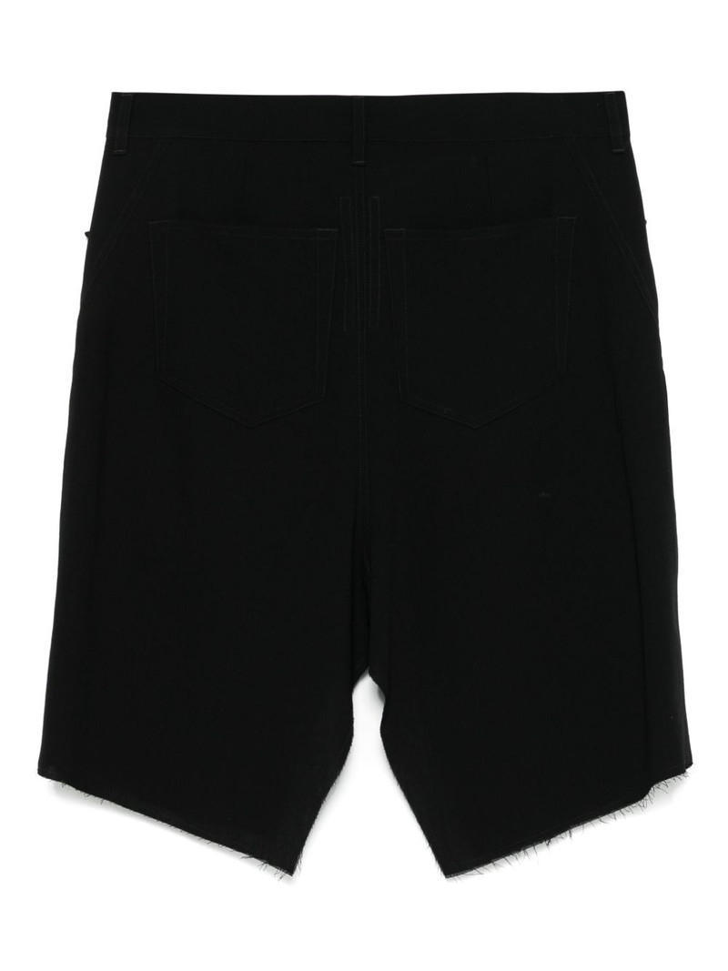 Rick Owens slivered mini skirt outlook