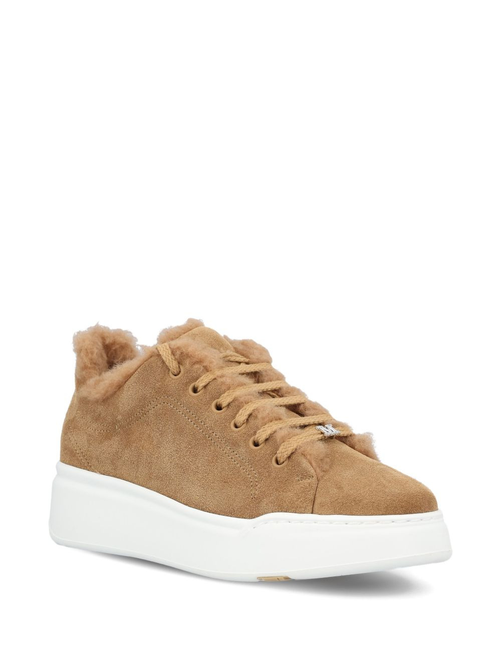 suede-leather sneakers - 2