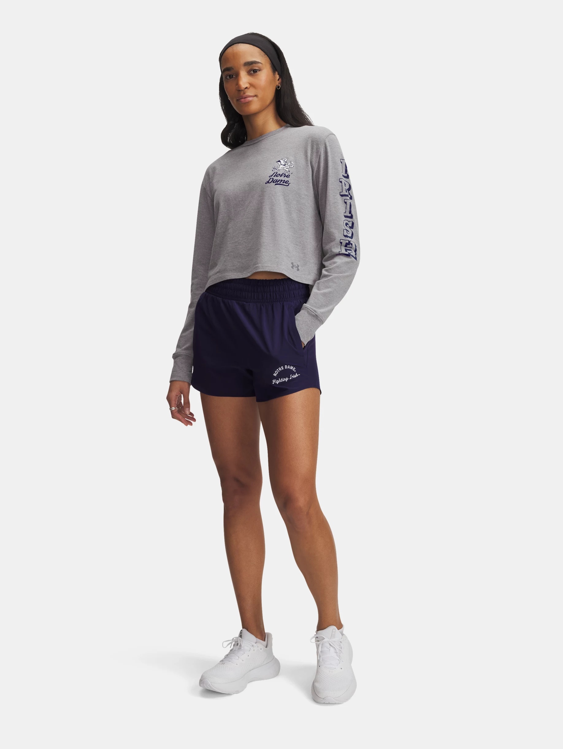 Women's UA Flex Woven Collegiate Shorts - 4