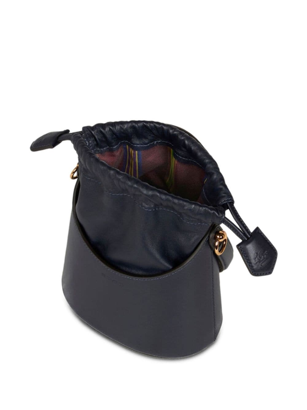 small Saturno leather crossbody bag - 6