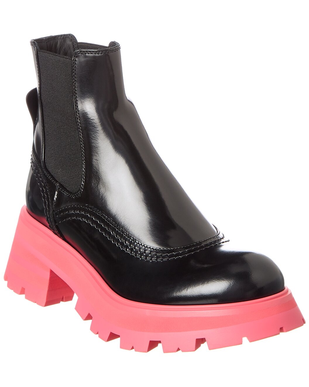 Alexander McQueen Wander Leather Chelsea Boot - 1