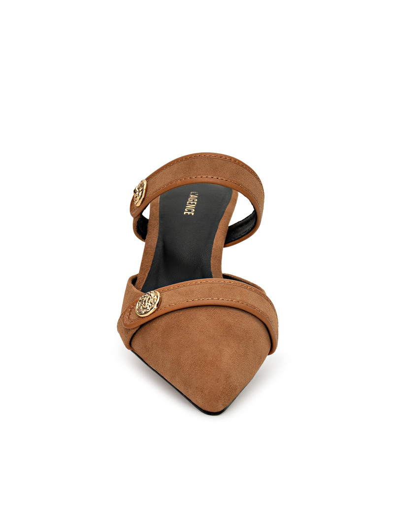 L'AGENCE Gilliane Heeled Mule outlook
