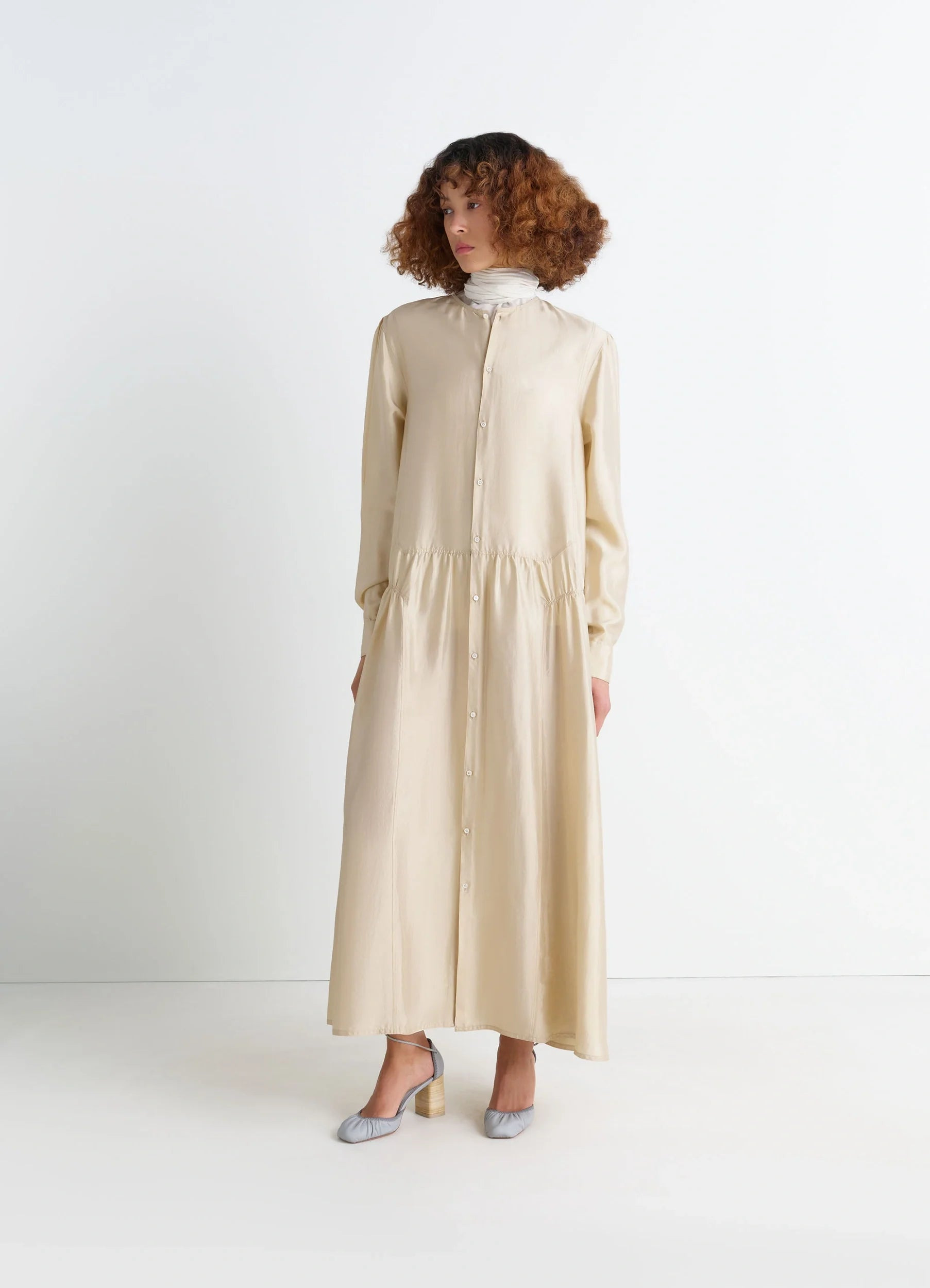 BUTTONED DRESS - 2