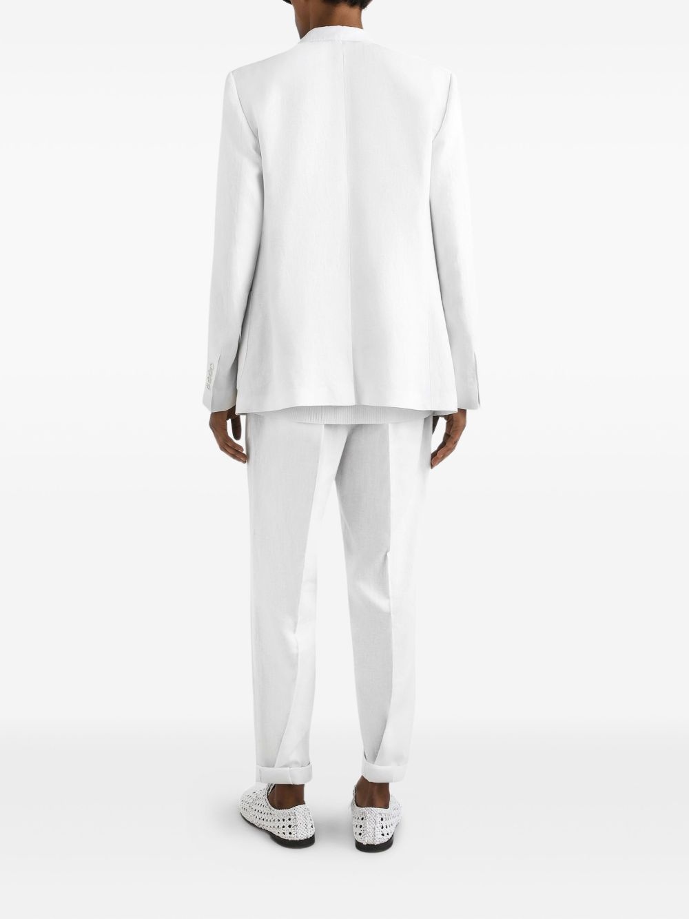 linen blazer - 3