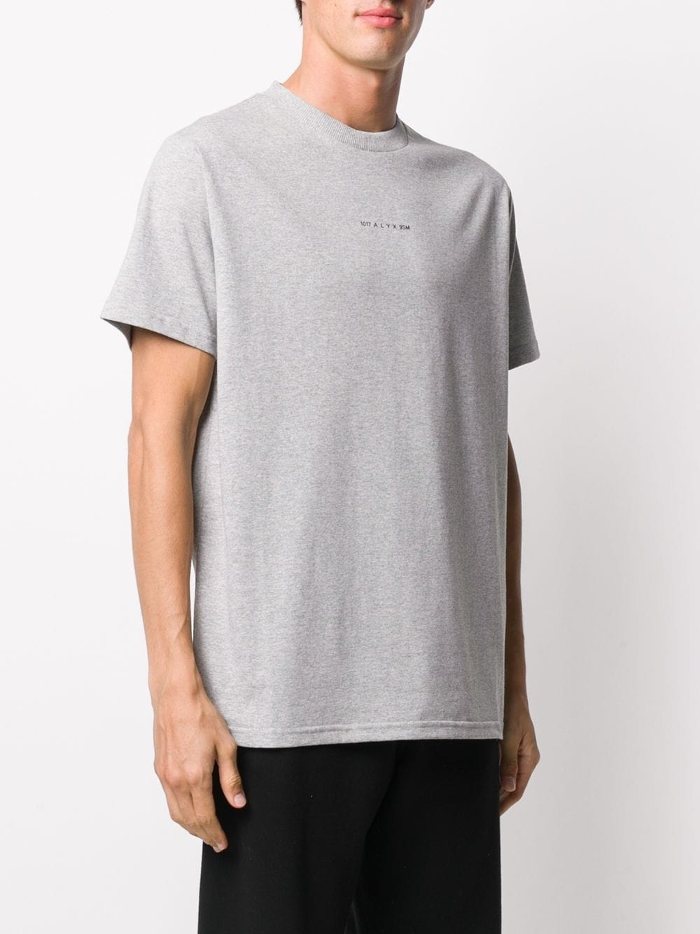 logo-print round neck T-shirt - 5