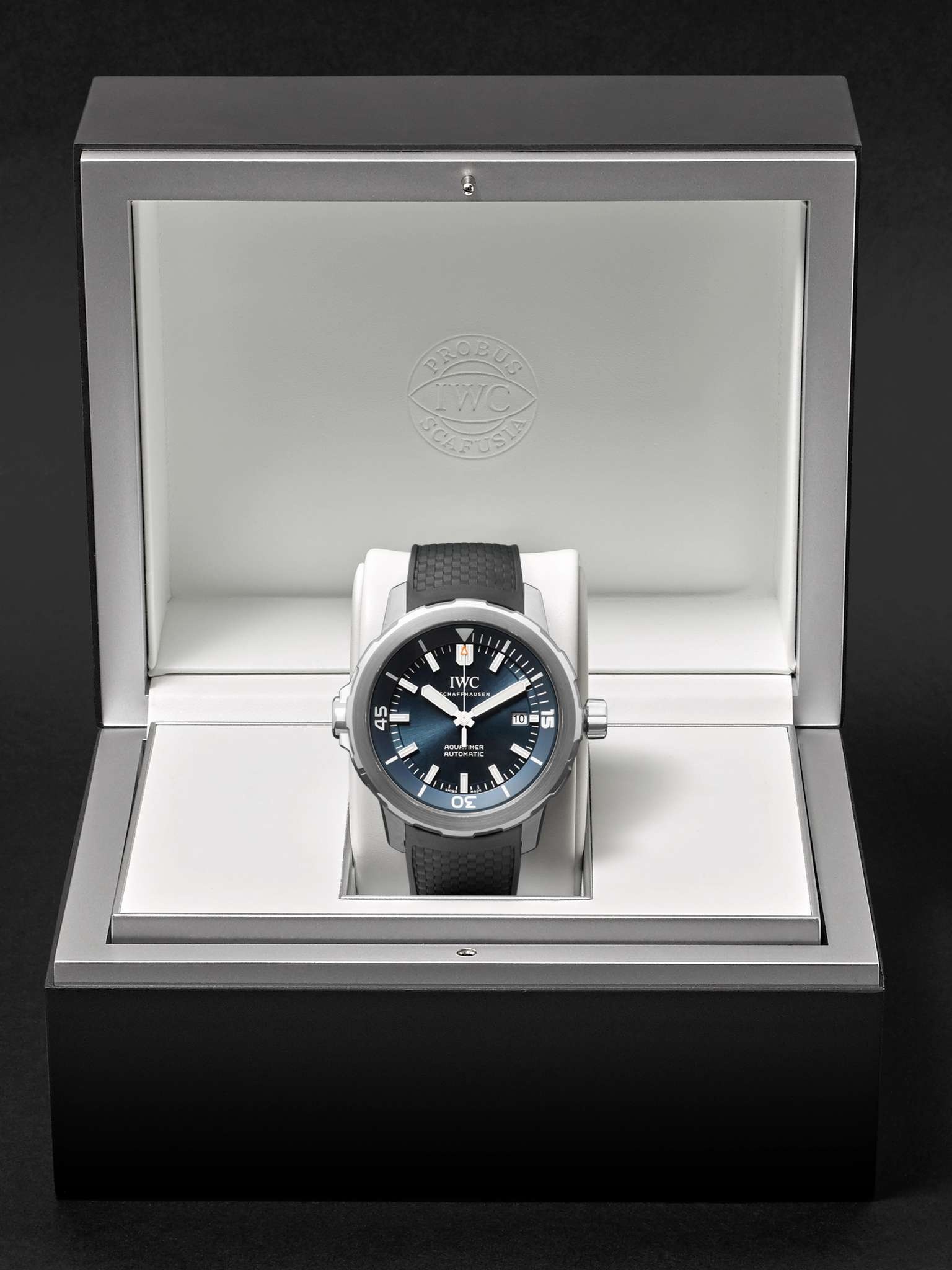 Aquatimer Expedition Jacques-Yves Cousteau Automatic 42mm Stainless Steel and Rubber Watch, Ref. No. - 9