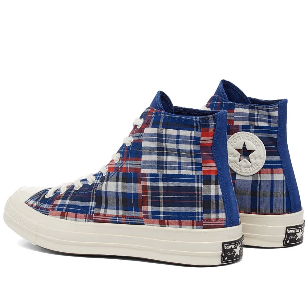 Converse Chuck Taylor 1970s Madras Check Hi - 3