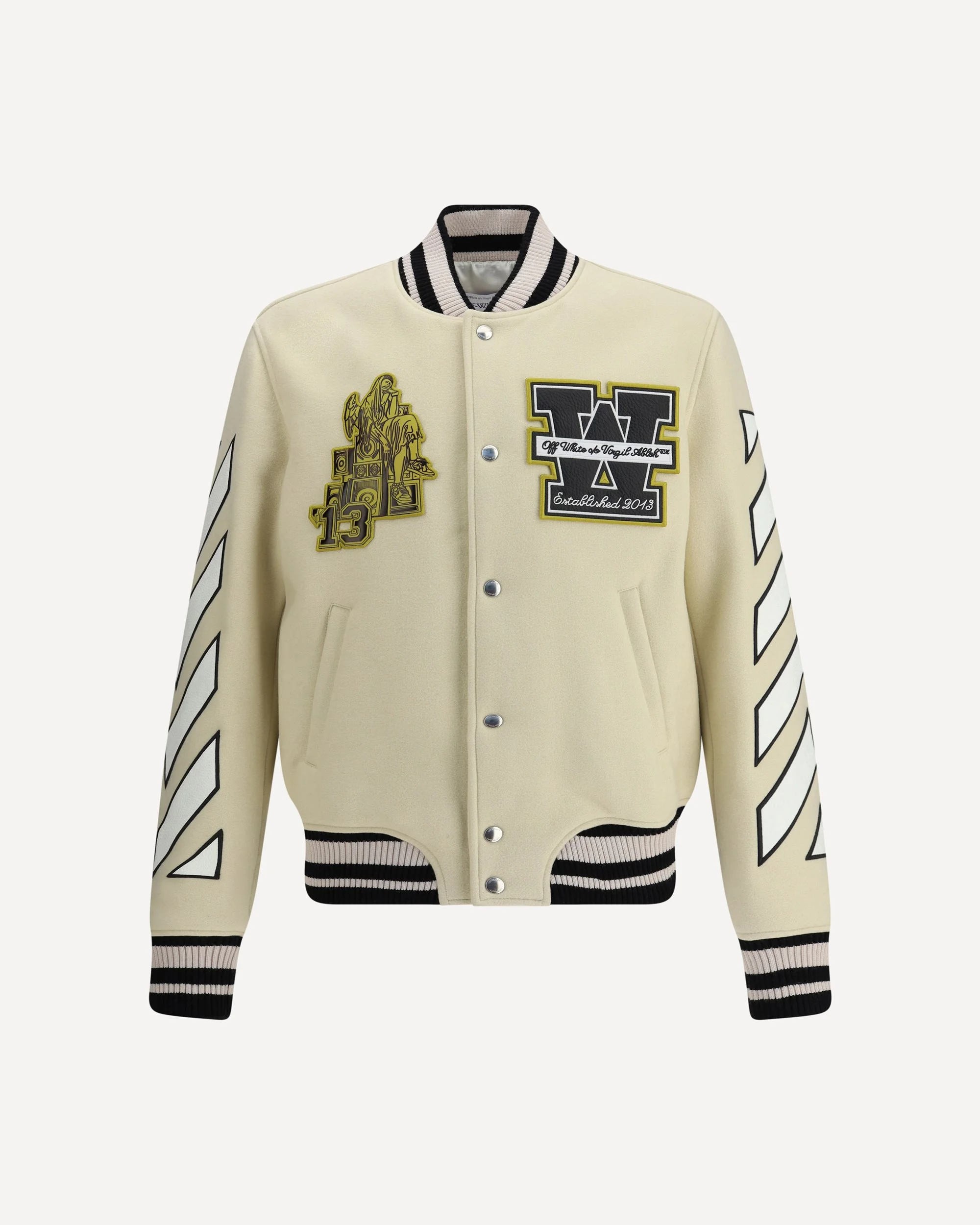 Lion Wool Varsity Jacket - 1