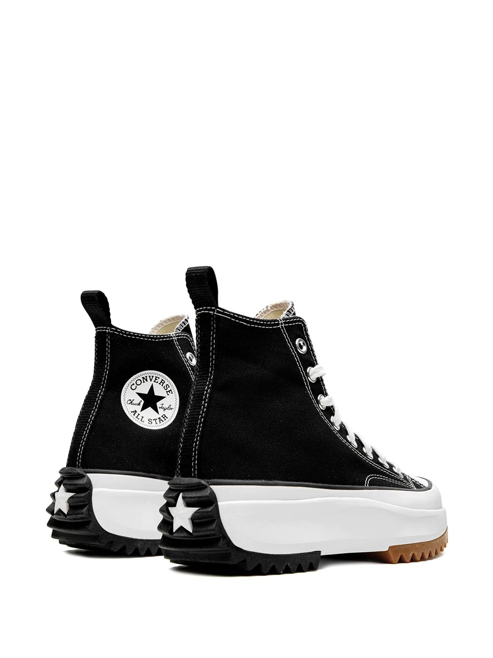 Run Star Hike Hi "Black/White" sneakers - 3