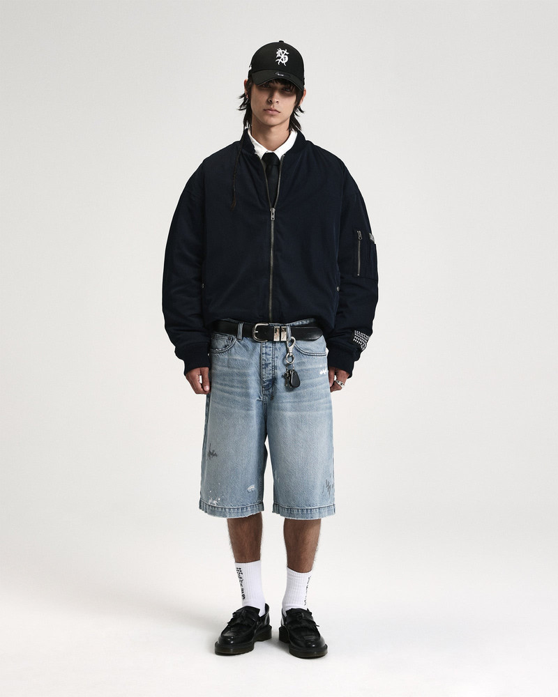 Ksubi INTRUDER BOMBER JACKET NAVY outlook